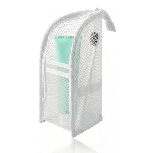 🔥LAST CHANCE!! ✨BUY 1 GET 1 FREE!!!🔥Mesh Zipper Travel Pouch – Leak-Proof Multi-Pocket Toiletry Organizer for Makeup & Essentials